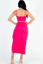 Load image into Gallery viewer, Crop Cami &amp; Split Thigh Maxi Skirt Set